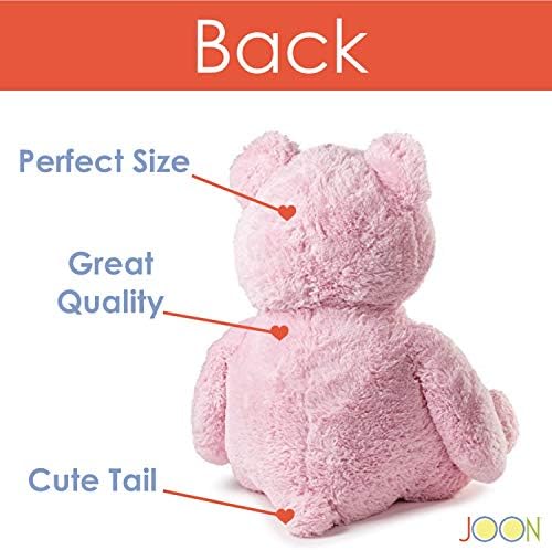 JOON 38 Inch Teddy Bear with Ribbon and Bow