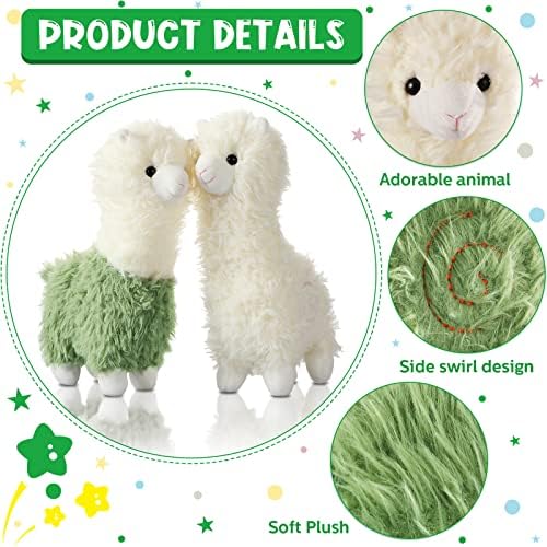 Chalyna 2 Piece Llama Plush Toy Set