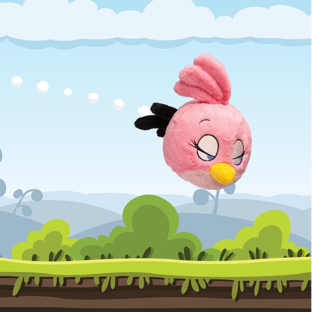 Mighty Mojo Stella Pink Bird 8 Inch Plush Collectible
