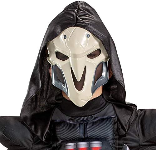 Overwatch Reaper Costume for Kids - Muscle Padded Jumpsuit