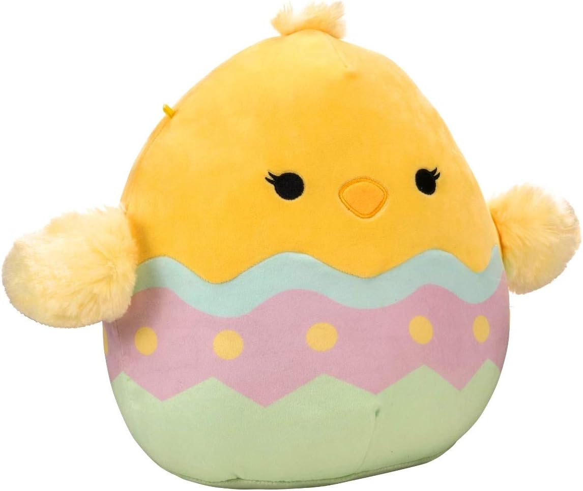 Kellytoys Squishmallows 12 Inch Yellow Chick Plushie
