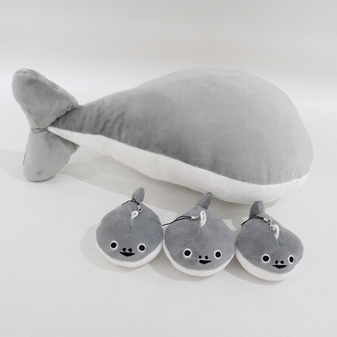Whrigud Sacabambaspis Fish Plush Mammy 16 with Baby Plushies