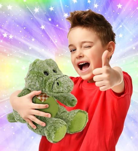 Puzzled DolliBu Alligator Plush Toy - 8 Inch Huggable