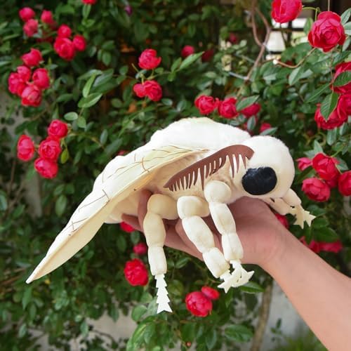 Cute Yellow Silk Moth Plush Toy 26in