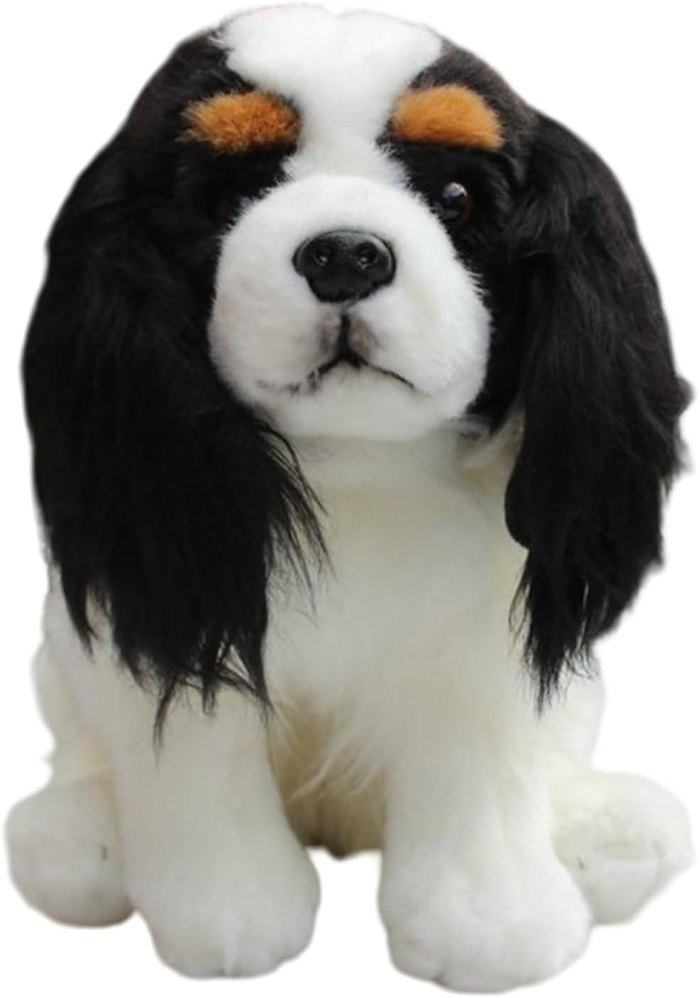 Whrigud Realistic King Charles Spaniel Plush Toy