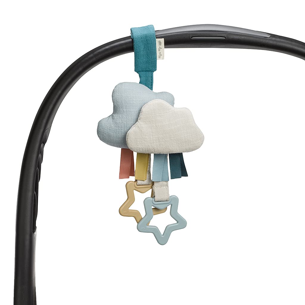 Itzy Ritzy Jingle Travel Toy for Baby - Cloud Design
