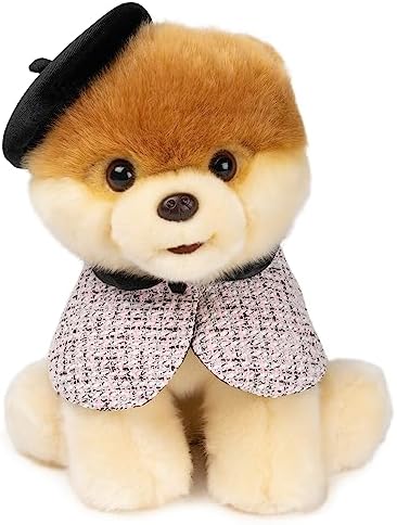 GUND Boo Plush Dog with Paris Beret 9 Inch