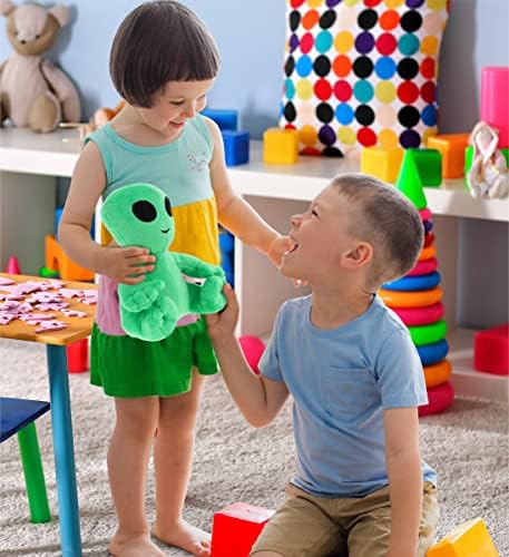 DolliBu Green Alien Plush Toy 6 Inches