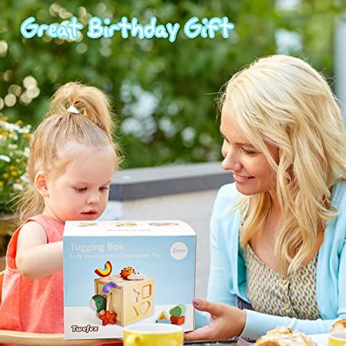 Twefex Pull String Activity Toy for 6-12 Months