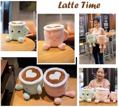 Yoholto Latte Plush Pillow Green