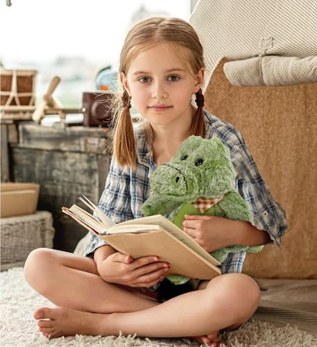 Puzzled DolliBu Alligator Plush Toy - 8 Inch Huggable