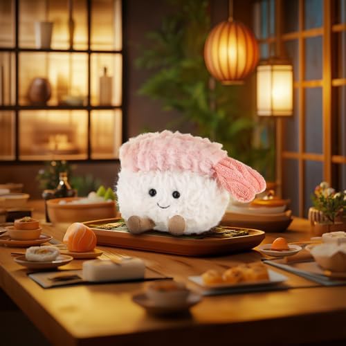 Apricot Lamb Sushi Plush Stuffed Animal 32 Inches