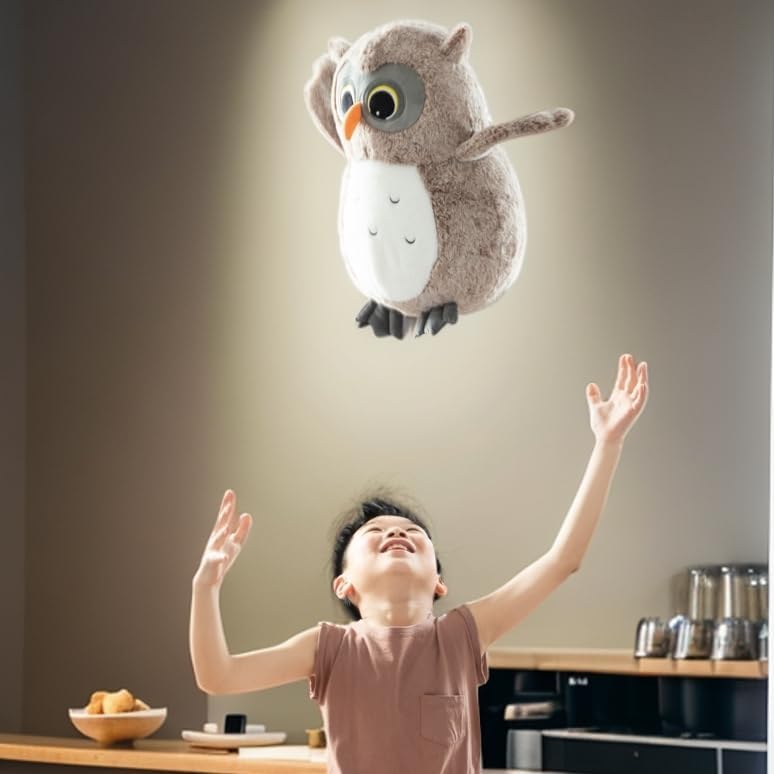 Ryttir 157 Inch Chubby Owl Plush Toy 1