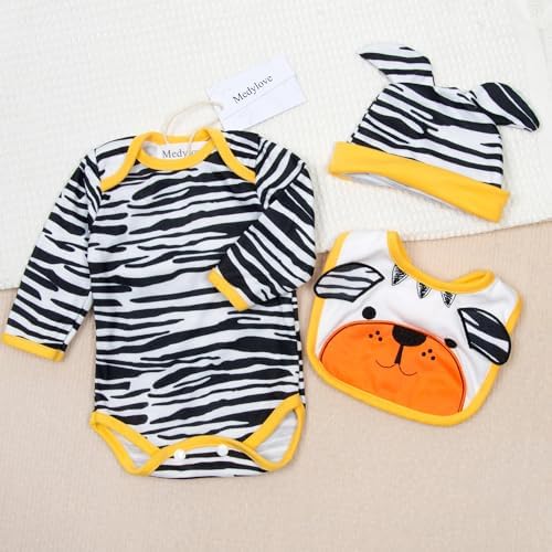 Medylove 22 Reborn Baby Boy Tiger Outfit 5 Pieces 1