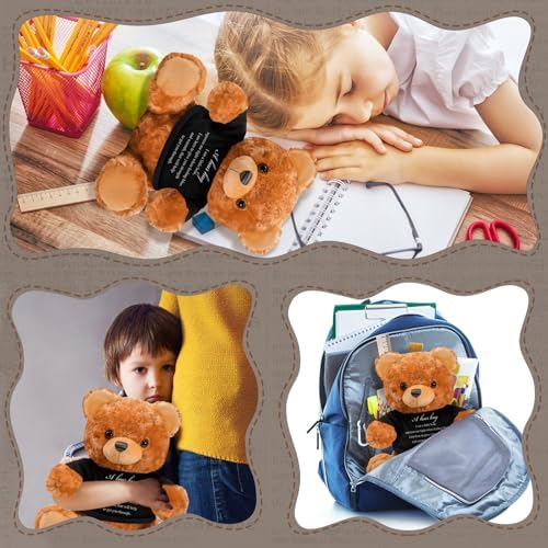 Meooeck Bear Plush Stuffed Animal Sympathy Gift