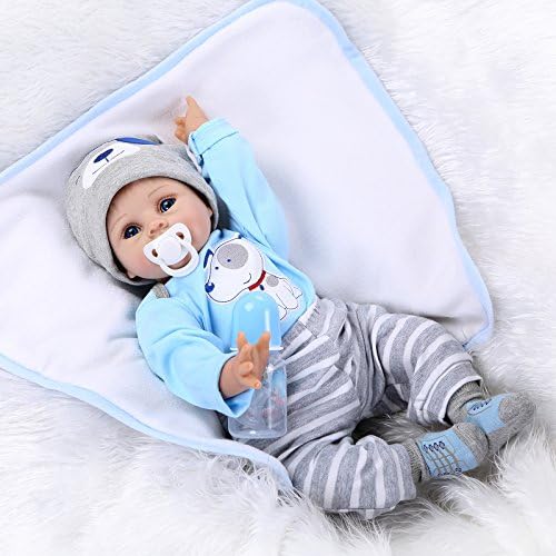 Pedolltree Reborn Baby Doll Boy Blue Outfits