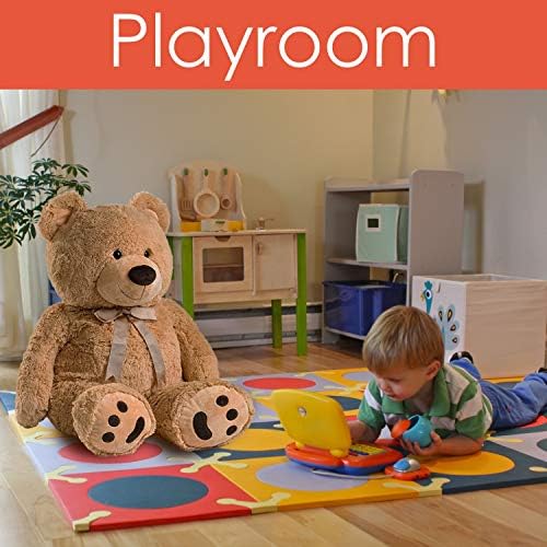 JOON Huge Teddy Bear - 38 Inches Tan Fluffy