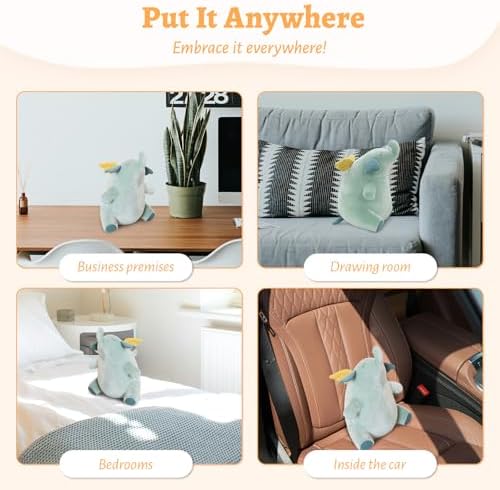 Adorable Elephant Stuffed Animal 13 Huggable Plush Pillow