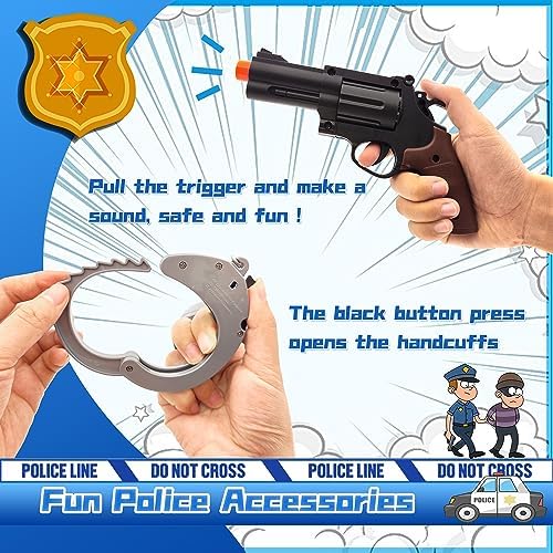 Kizzyland Police Officer Costume for Kids 1