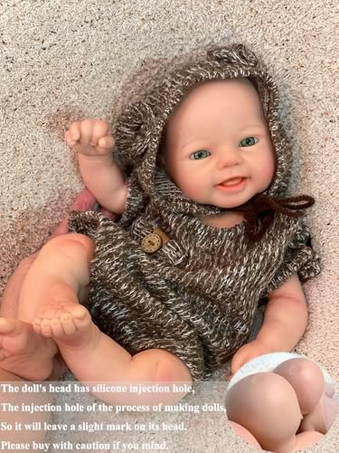 Abenduot 16 Inch Silicone Baby Doll with Weight