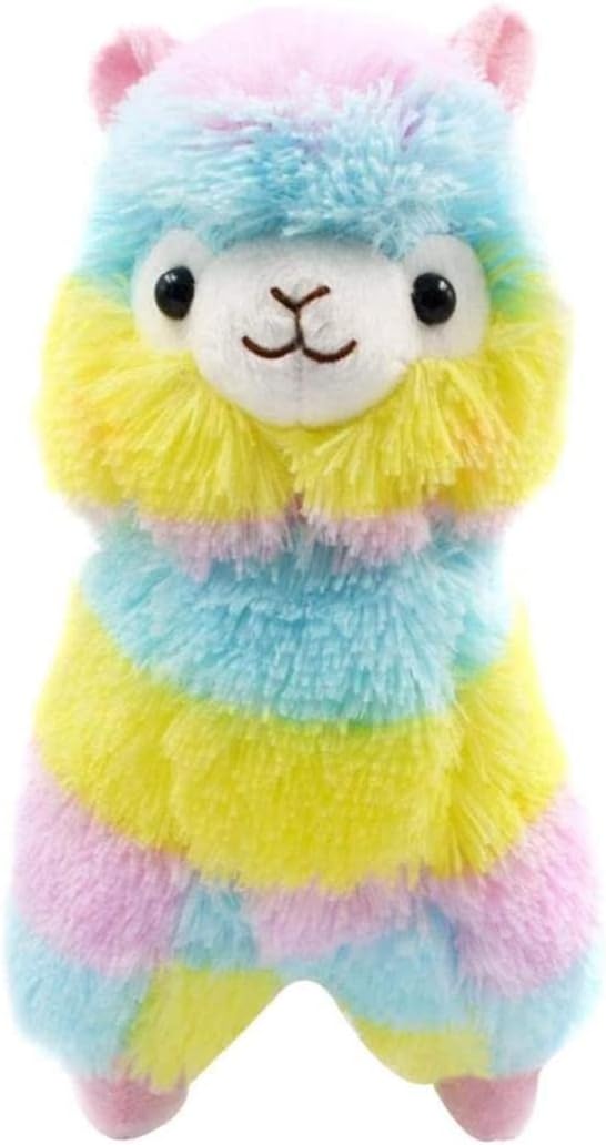 137 Inch Rainbow Llama Plush Toy for Kids