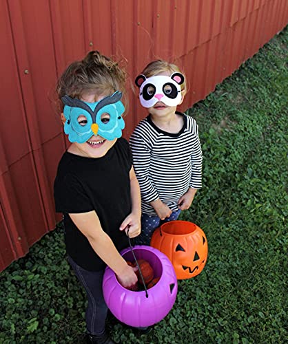 Baby WhatKnots Kids Monkey Felt Face Mask