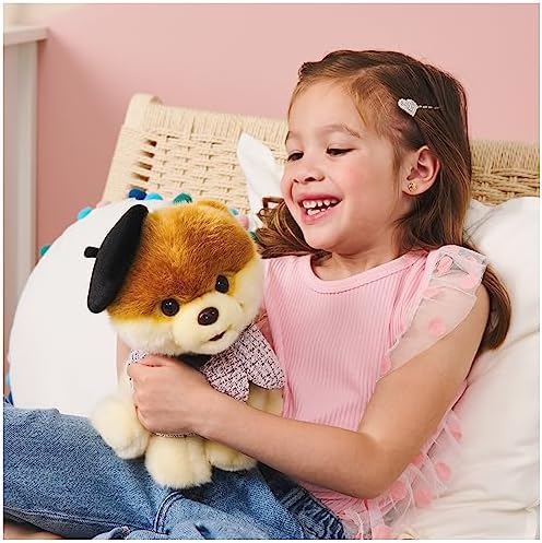 GUND Boo Plush Dog with Paris Beret 9 Inch
