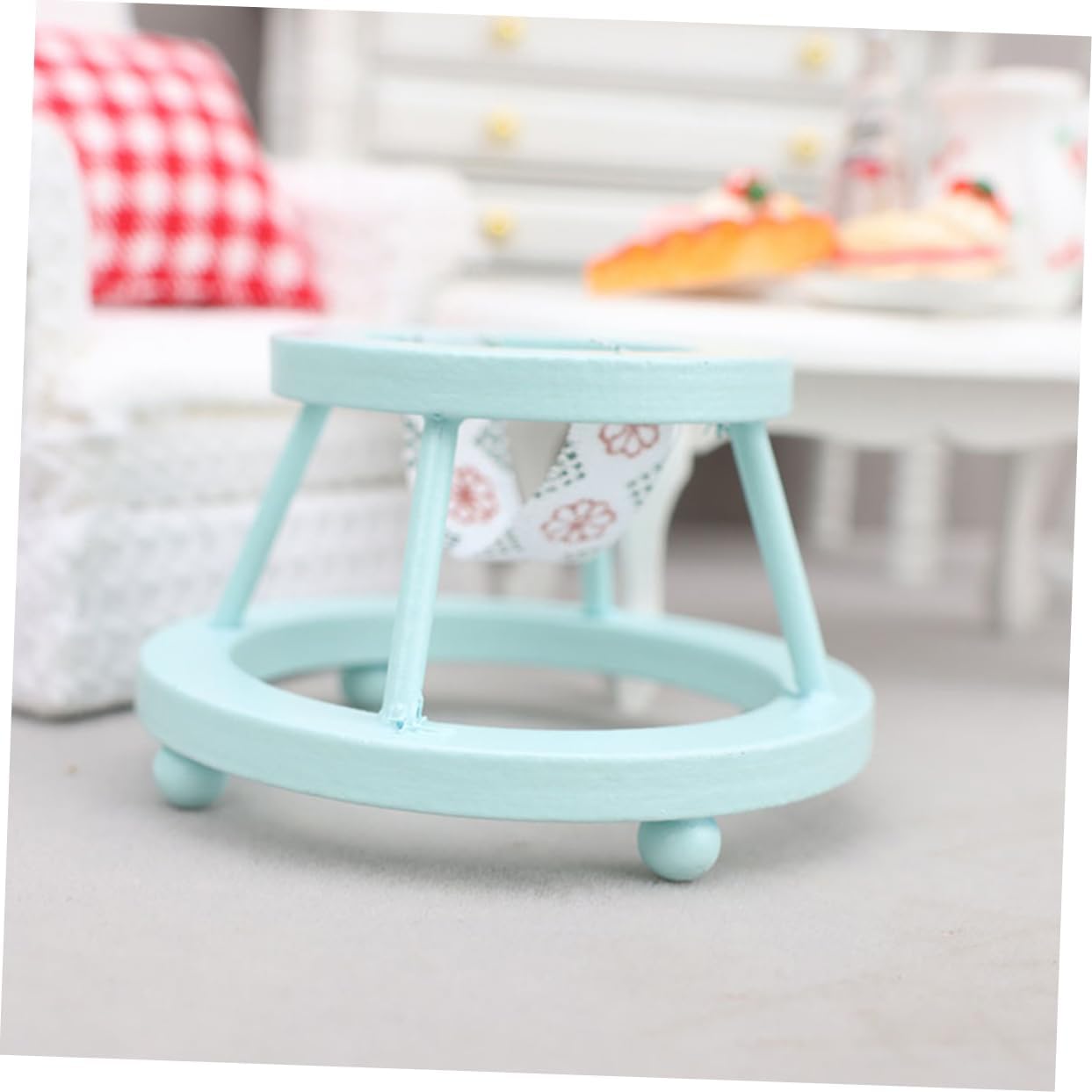 VICASKY 12in1 Mini Baby Wooden Furniture Set