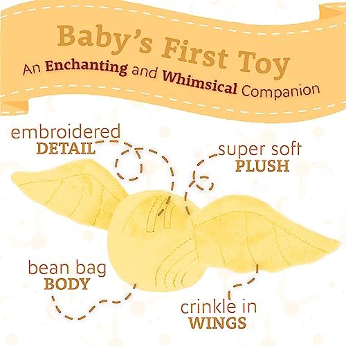 KIDS PREFERRED Harry Potter Golden Snitch Plush Toy