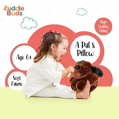 Cuddle Buds Weighted Plush Dog Toy 3lbs 20