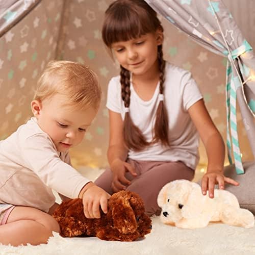 Harrycle 6 Pcs 8 Inch Plush Dog Stuffed Animal Set