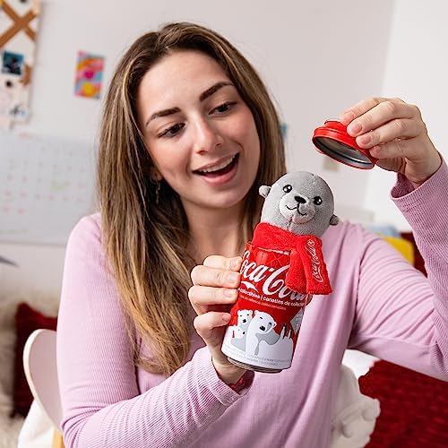 Coca-Cola Pop Cans Plush Collectible 5-Inch Stuffed Animal