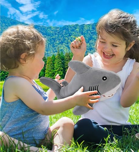 DolliBu Eco-Friendly Soft Shark Plush Toy 12 Inches