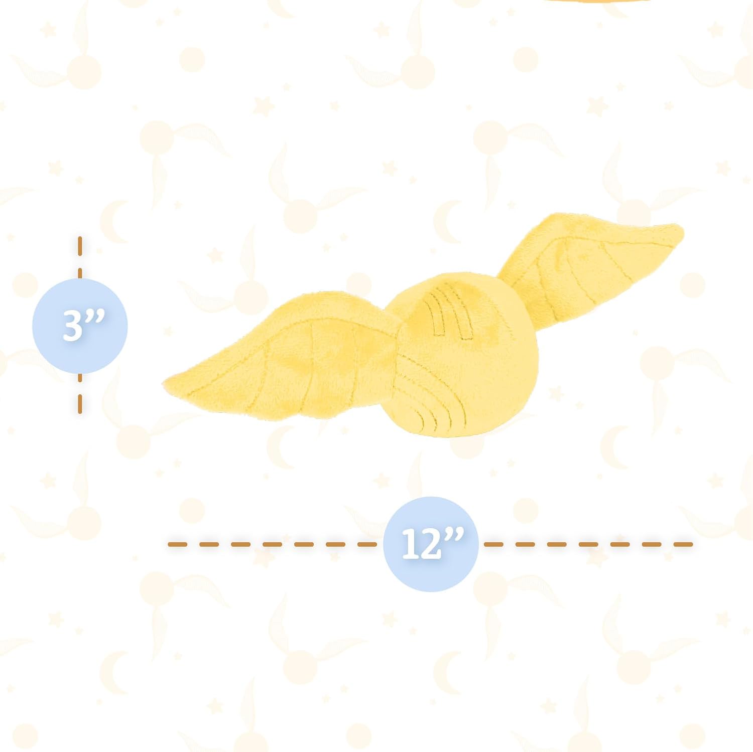 KIDS PREFERRED Harry Potter Golden Snitch Plush Toy