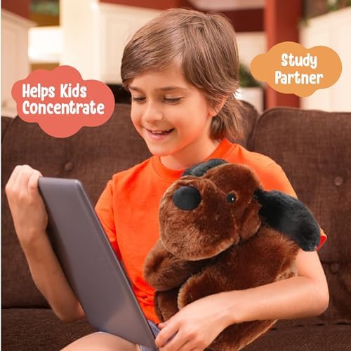 Cuddle Buds Weighted Plush Dog Toy 3lbs 20