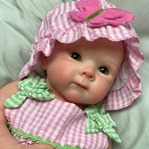 OtardDolls 18 Inch Realistic Silicone Newborn Baby Girl Doll