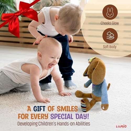 Lumio Musical Bunny Plush Toy with Lights Sounds 1
