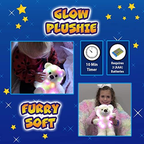 The Noodley LED Light Up Stuffed Animal Sleep Toy 1