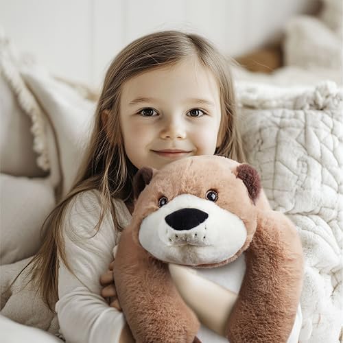 Niuniu Daddy 20 Otter Weighted Plush Toy for Kids Adults