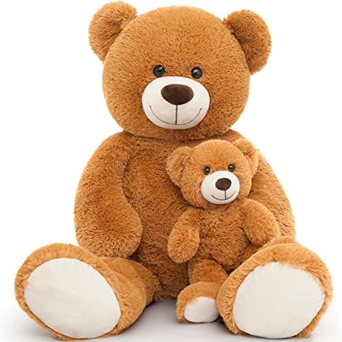 Tezituor 39in Giant Teddy Bear Mommy and Baby