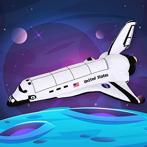 ArtCreativity Stuffed Space Shuttle - 14 Cozy Astronaut Toy