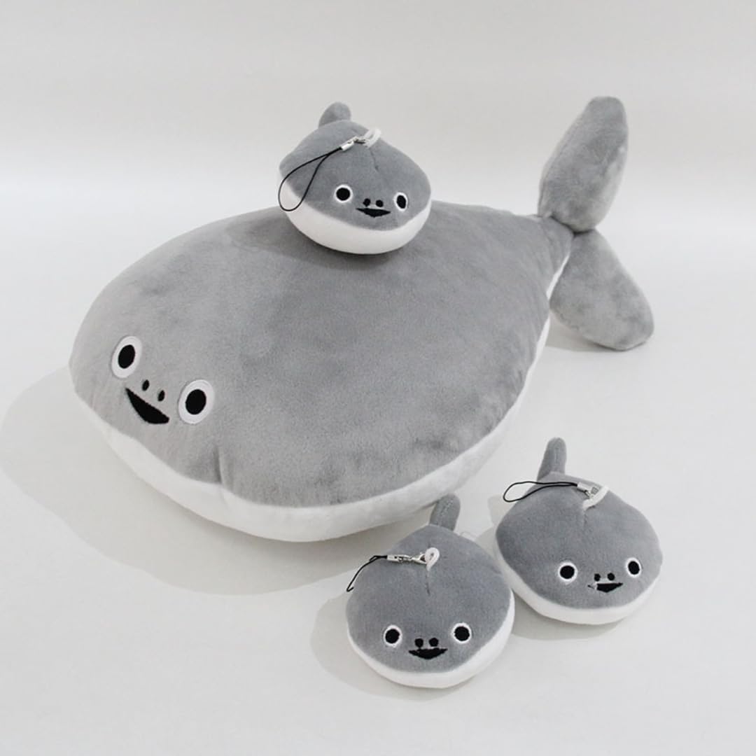 Whrigud Sacabambaspis Fish Plush Mammy 16 with Baby Plushies