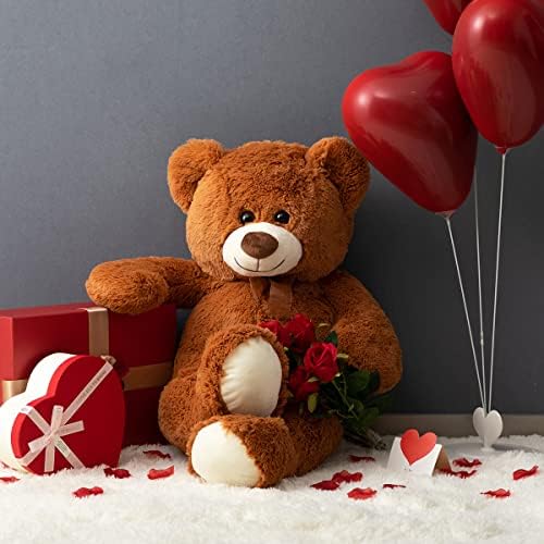 HollyHOME 36 Inch Big Teddy Bear Brown Plush