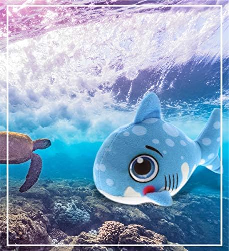 DolliBu Blue Shark Plush Toy 55 Inch