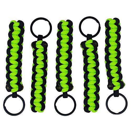 BGTV BubbasGarageTv Large Heavy Duty Paracord Zipper Pulls