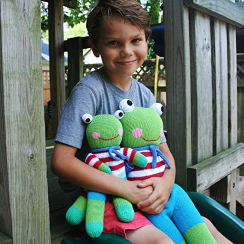 ZUBELS Baby Freddy The Frog Plush Toy 24-Inch