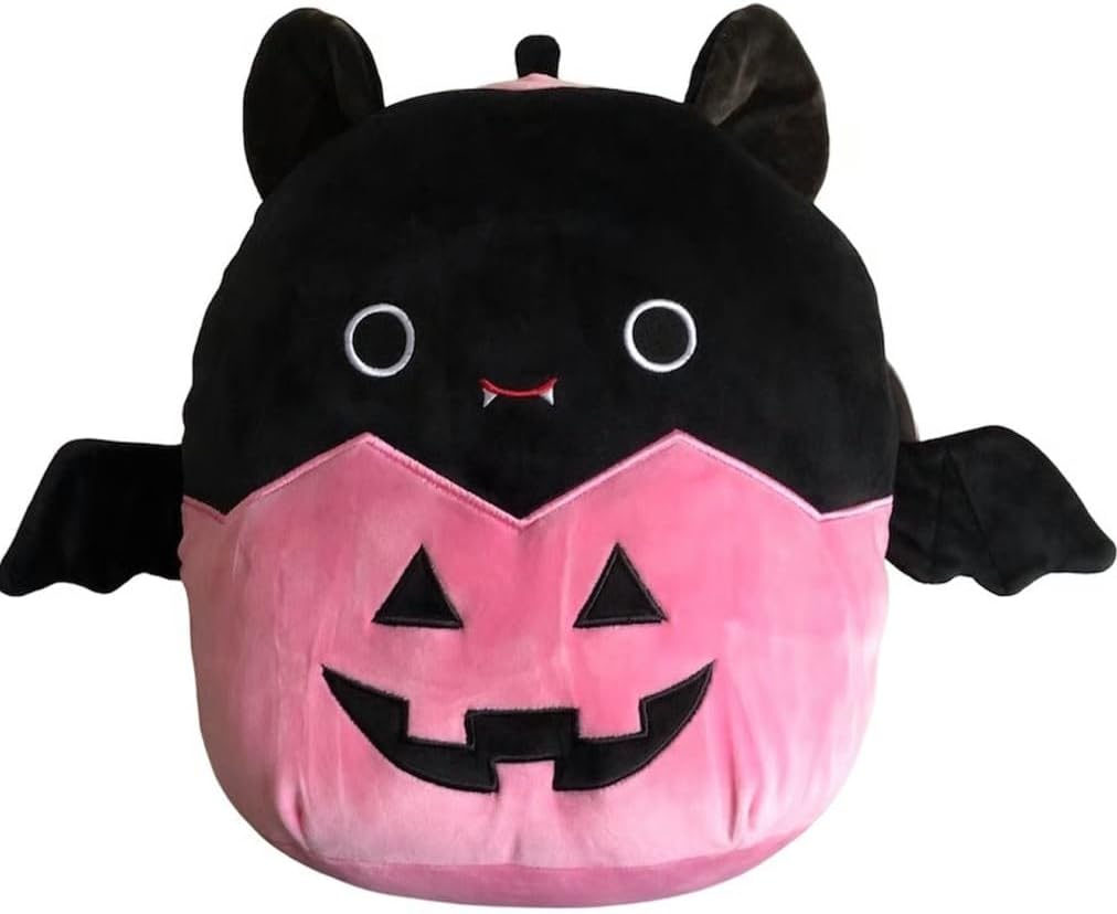 Squishmallows Emily The Bat 12 Inch Pink Jack O Lantern