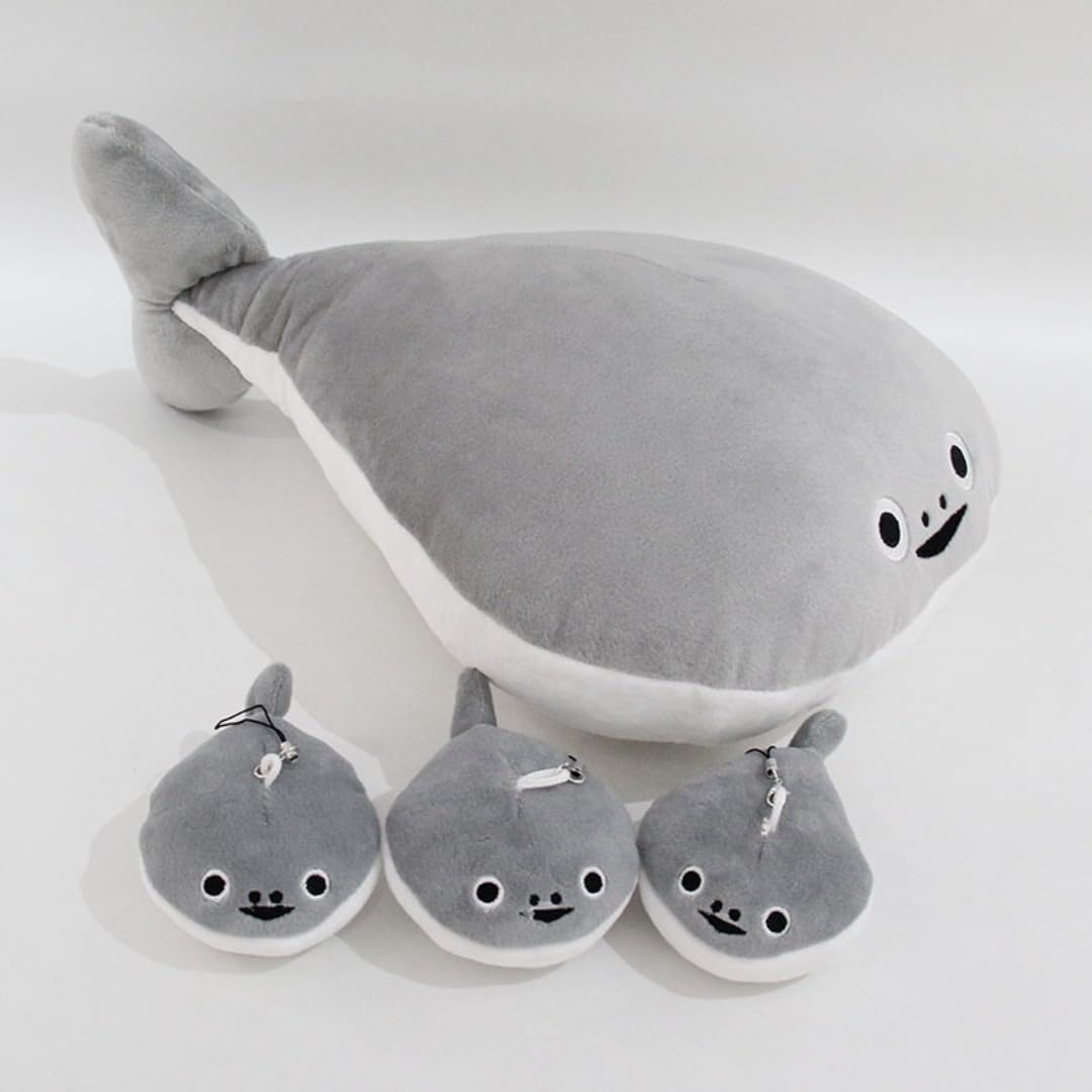 Whrigud Sacabambaspis Fish Plush Mammy 16 with Baby Plushies