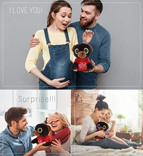 DolliBu I Love You Valentine Bear Plush - 8 Inches