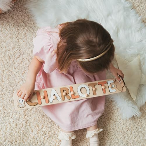 Personalized Wooden Name Puzzle for Kids